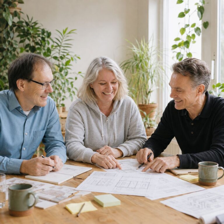 Wohnprojekt-Fragen? Einfach vorbeikommen.